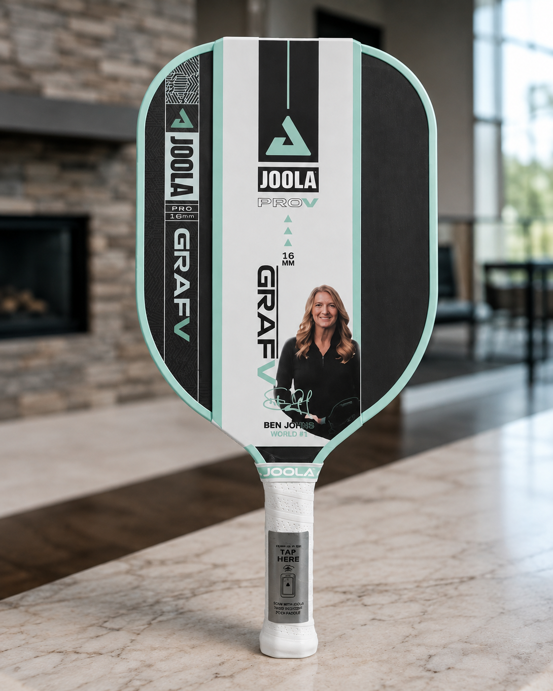 Ben Johns Hyperion 3S 16mm Pickleball Paddle – Charged Carbon Performance Paddle