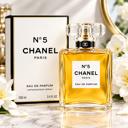 CHANEL No. 5 Eau de Parfum Spray for Women 3.4 oz / 100 ml