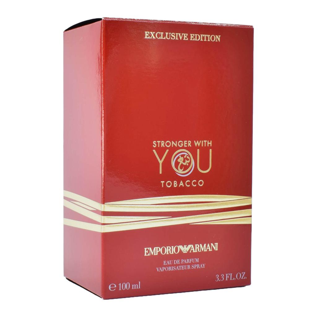 Armani Stronger With You Tobacco Men EDP 100ML –