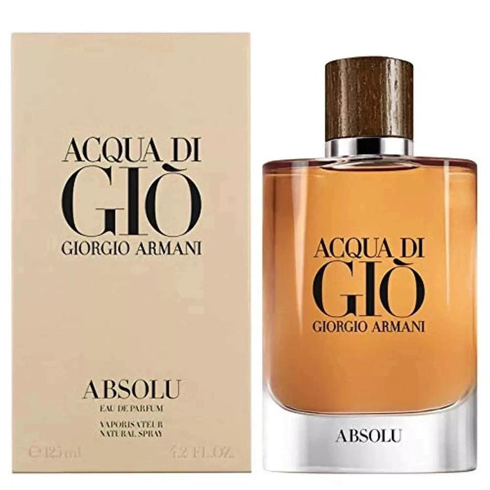 Giorgio Armani Acqua Di Giò Absolu Eau de Parfum Spray for Men, 4.2 oz (125ml)