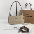 NWT Coach Teri Shoulder Bag In Signature Canvas CV933