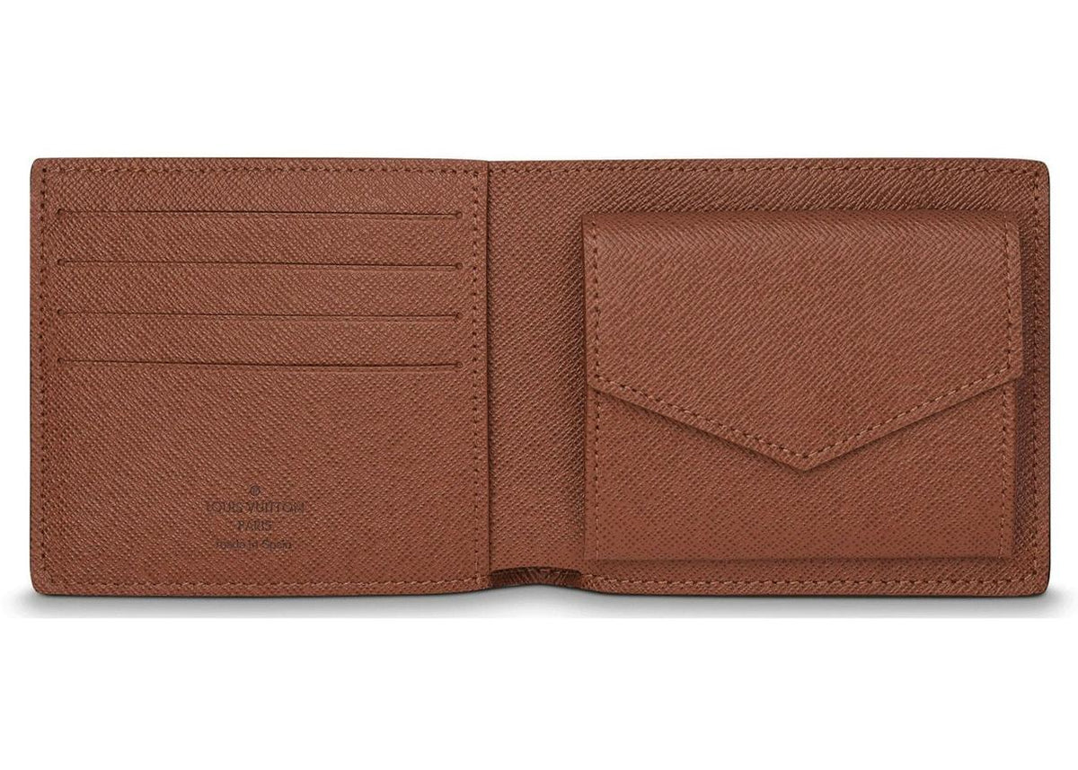 Louis Vuitton Monogram Marco M61675 Bi-Fold Wallet Brown Vintage