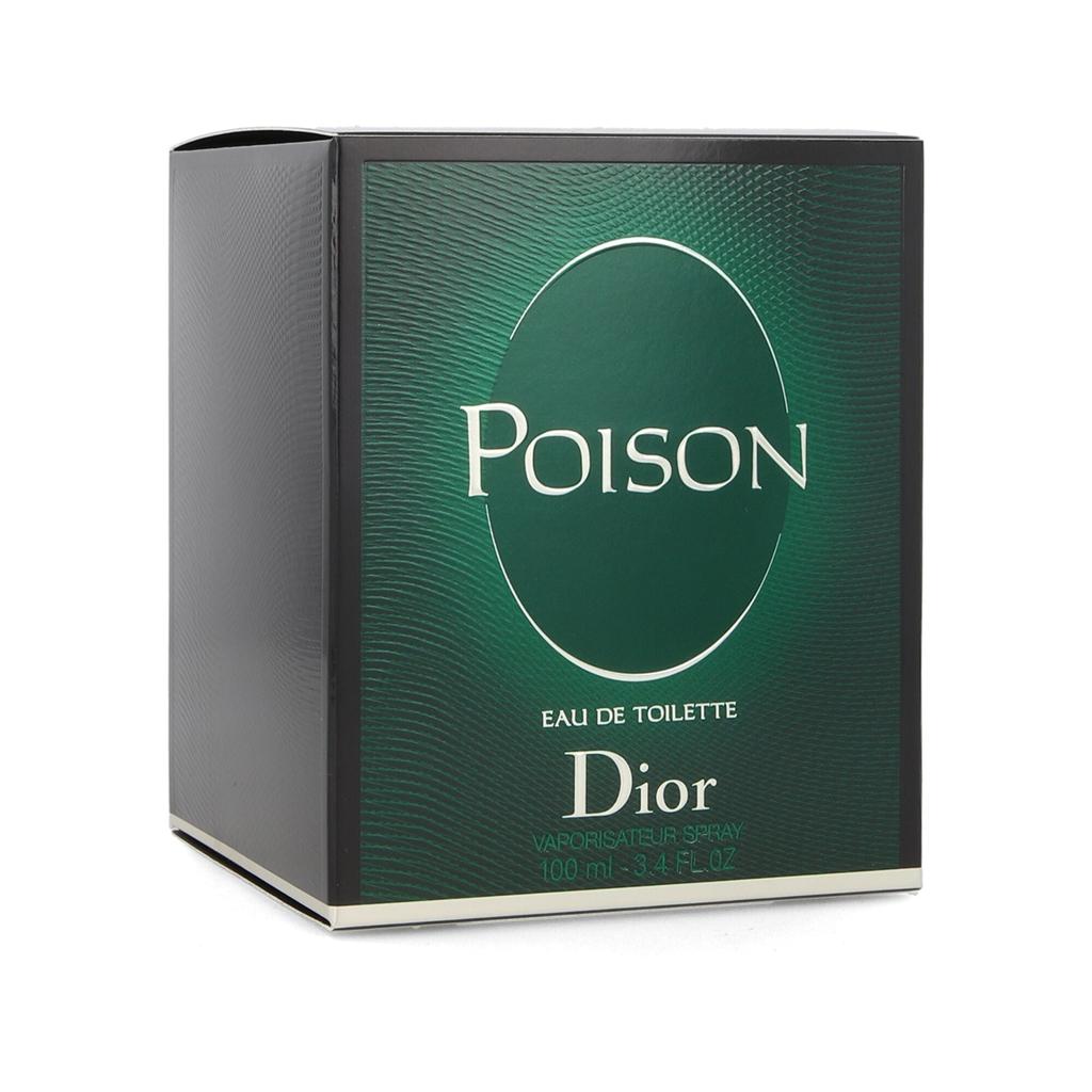 Christian Dior Poison Eau de Toilette Spray for Women, 3.4 oz (100ml)
