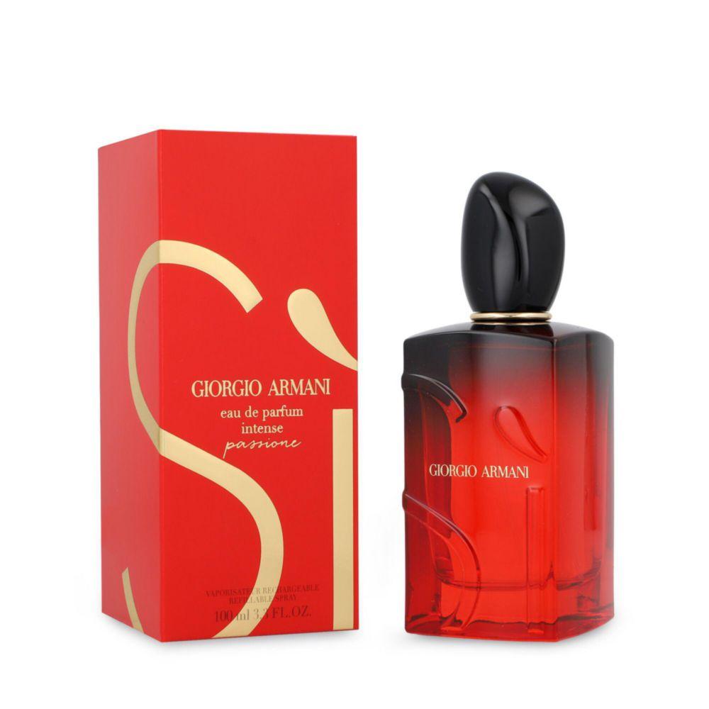 Giorgio Armani Sì Passione Intense Eau de Parfum Spray for Women, 3.4 oz (100ml)