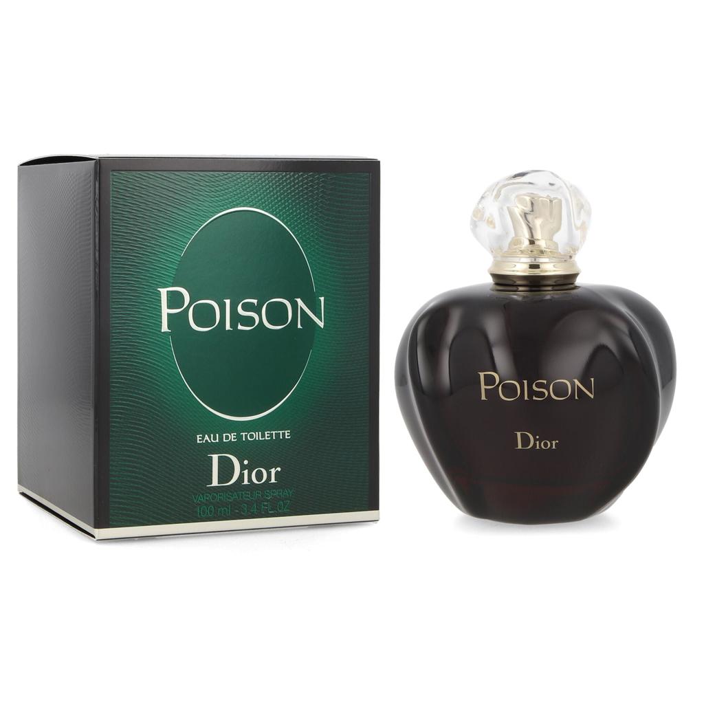 Christian Dior Poison Eau de Toilette Spray for Women, 3.4 oz (100ml)