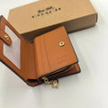 NWT Coach X Peanuts Snap Wallet In Signature Canvas With Snoopy Print CBN32