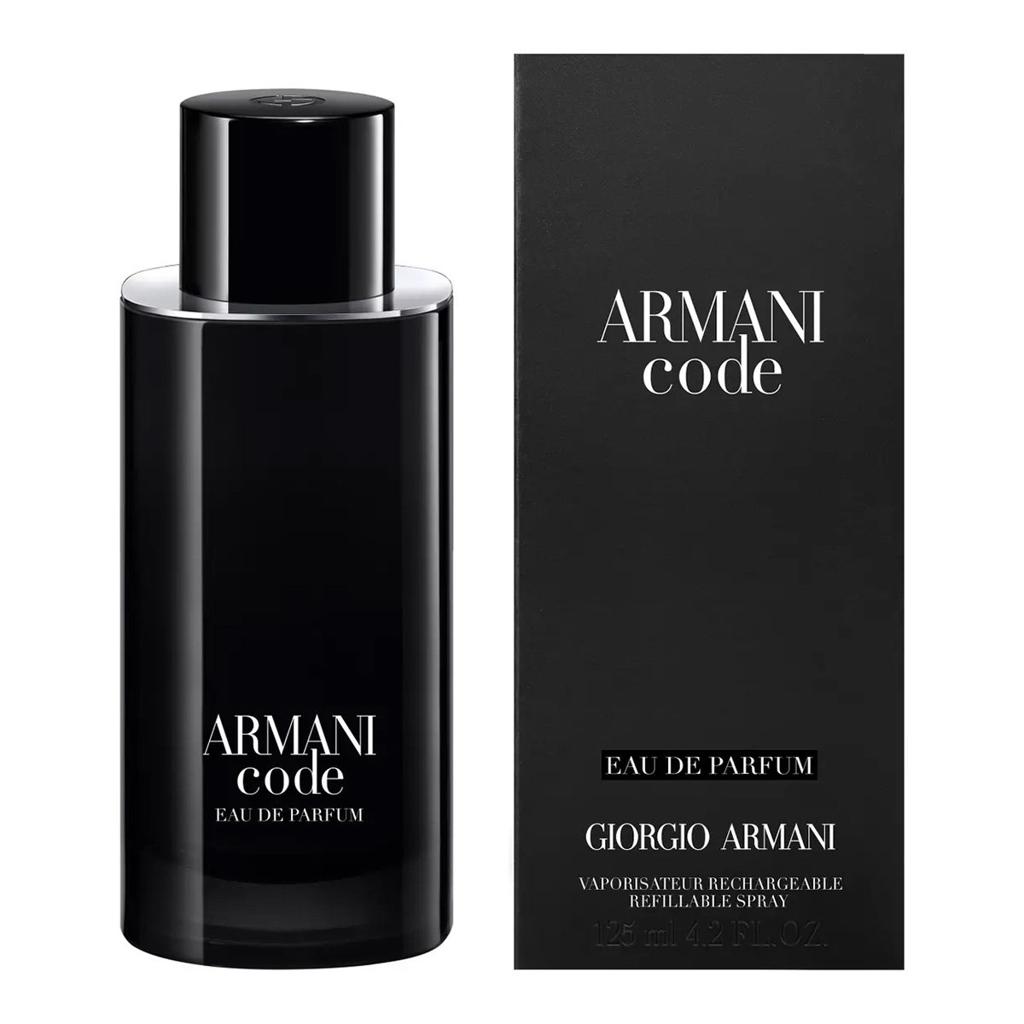 Giorgio Armani Code Men Refillable Eau de Parfum Spray, 4.2 oz (125ml)