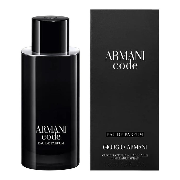 Giorgio Armani Code Men Refillable Eau de Parfum Spray, 4.2 oz (125ml)