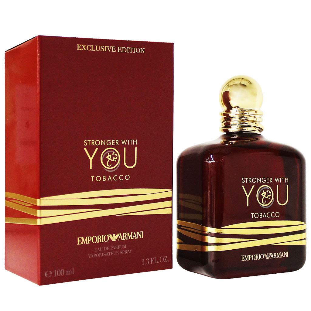 Armani Stronger With You Tobacco Men EDP 100ML –