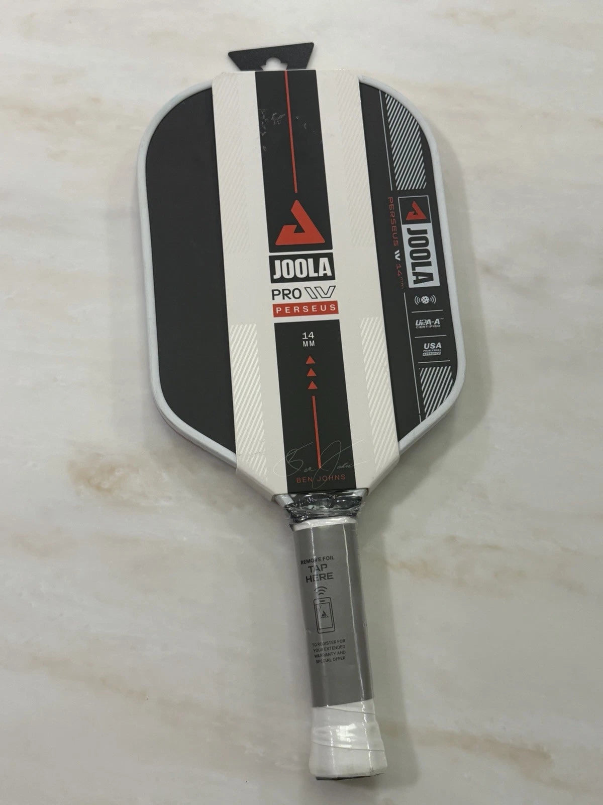 JOOLA Ben Johns Perseus Pro IV 16mm Pickleball Paddle