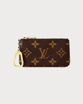 Louis Vuitton Key Pouch M62650 Monogram Canvas Coin Card Holder with Key Ring